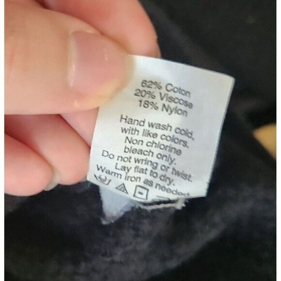 Madewell Black Feature Pullover Knit Crew Neck Sweater Women's Size Small - Picture 9 of 11